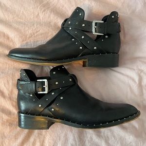 Halogen Studded Booties